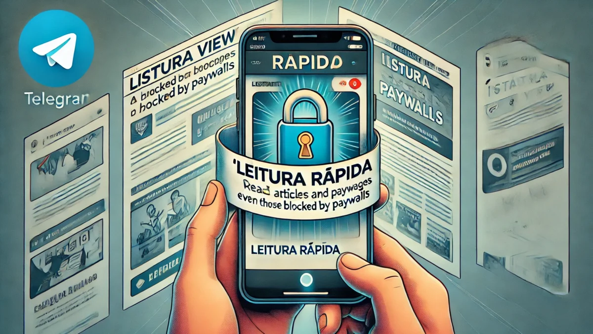 Telegram leutura rapida paywall