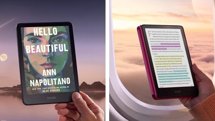 Kindle com tela colorida