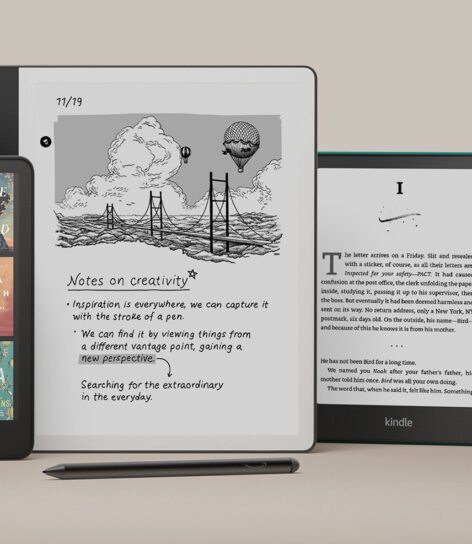 Kindle com tela colorida