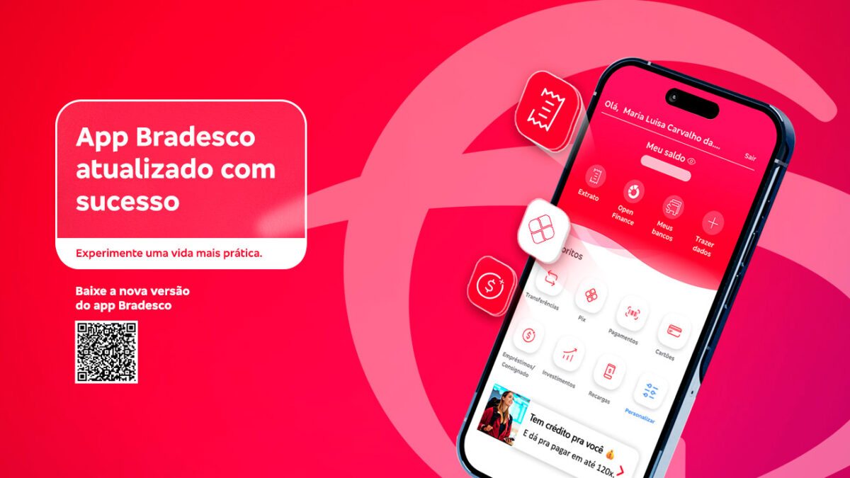 Novo app Bradesco Transforma Celular em Maquininha de Cartão 1