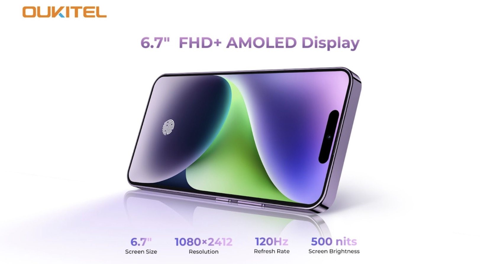 Oukitel P1 lançamento tela Amoled