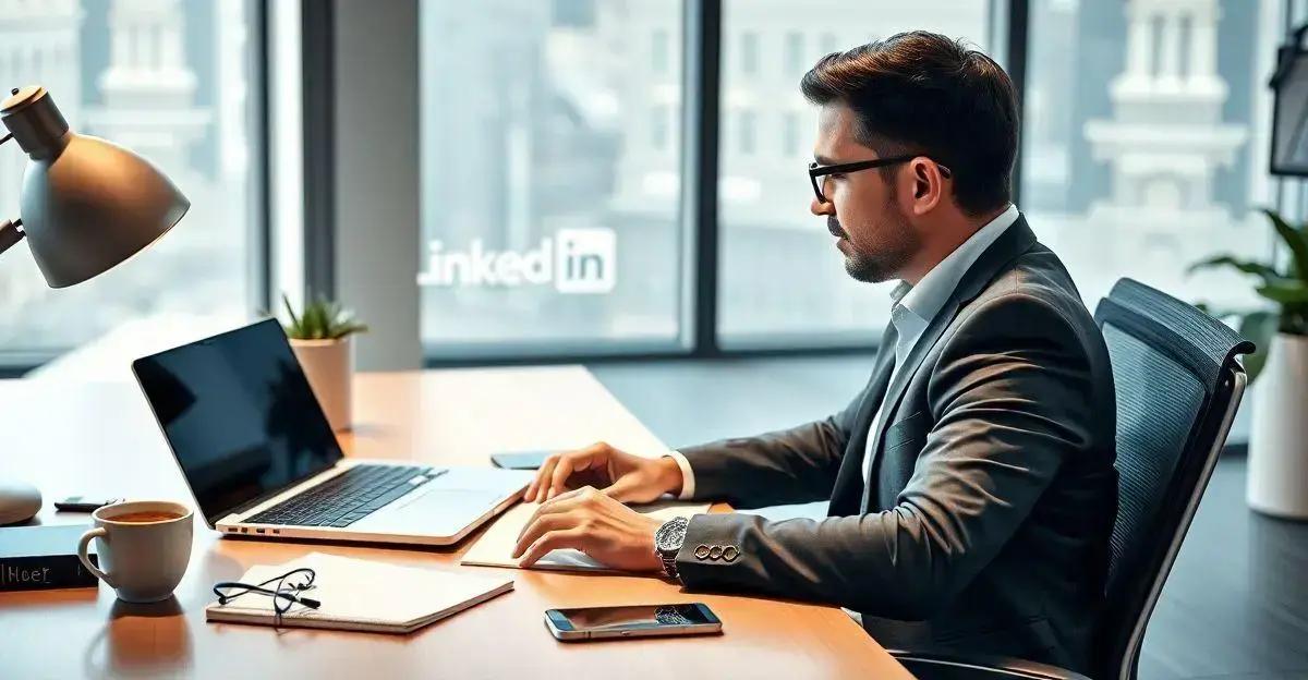 4. Aguarde o download: O LinkedIn irá gerar e baixar automaticamente o arquivo PDF do seu currículo.