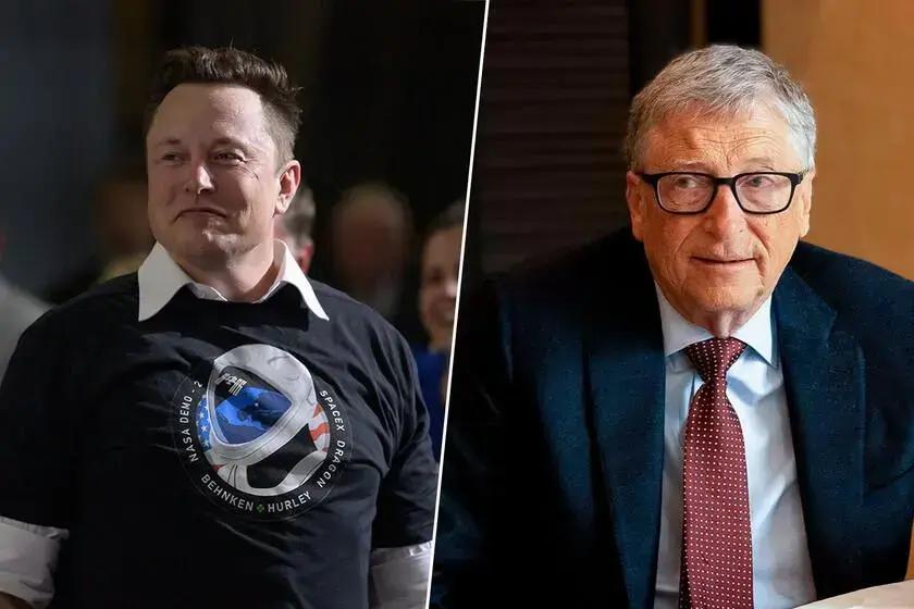 A Rivalidade entre Elon Musk e Bill Gates: Conflito Político e Financeiro