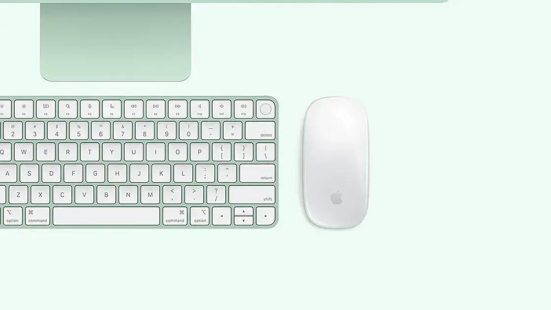 Apple Lança Novos Magic Keyboard, Trackpad e Mouse com USB-C