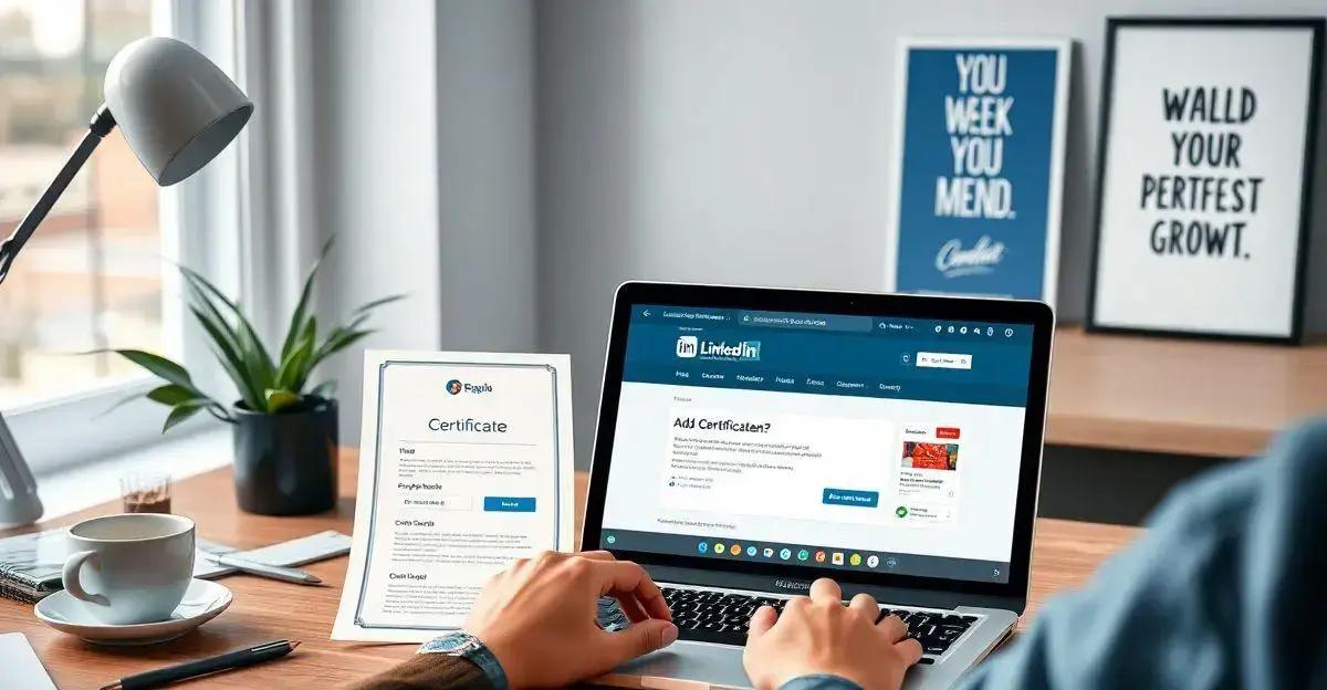 Como Adicionar Certificado no LinkedIn de Forma Simples