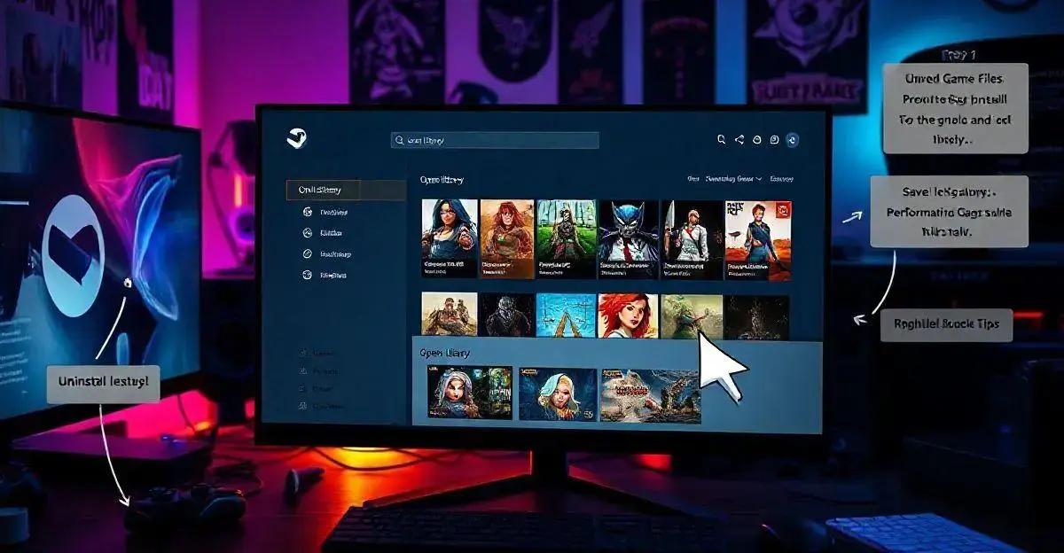 Como Desinstalar um Jogo da Steam: Guia Completo e Rápido