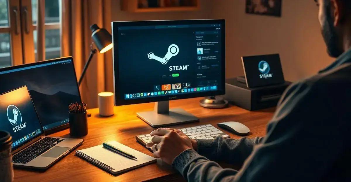 Como deslogar da sua conta Steam de outro computador