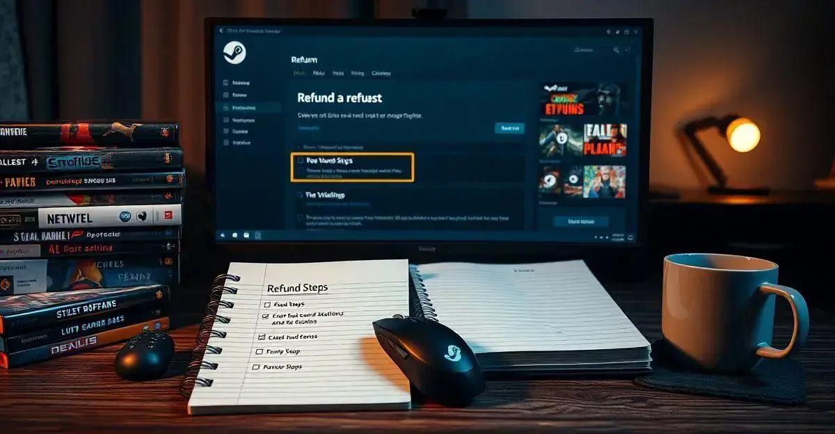 Como Reembolsar um Jogo na Steam