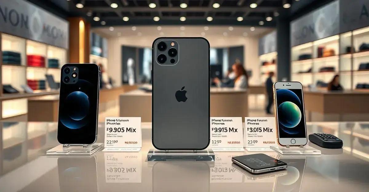 Comparação com outros modelos de iPhone