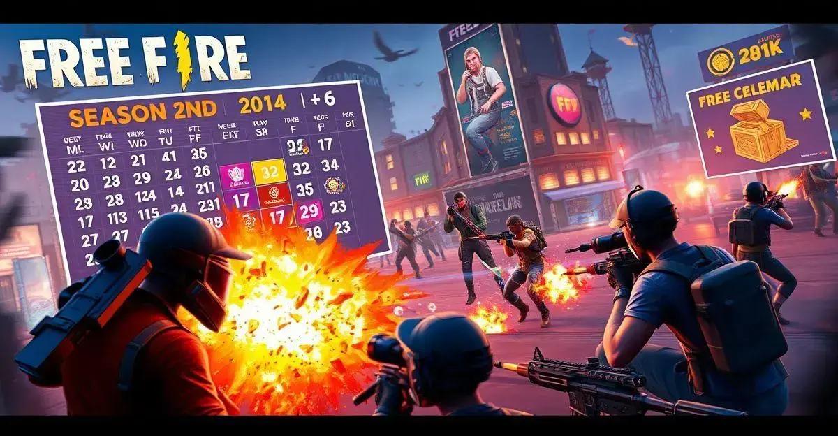 Datas importantes do Free Fire