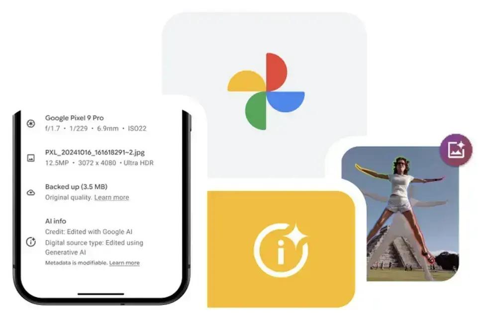 Google Photos: Imagens Modificadas com AI Agora Identificadas