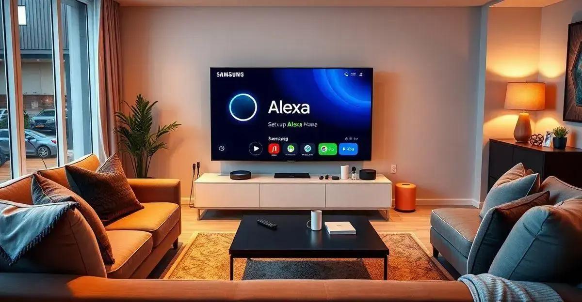 Quais TVs Samsung são compatíveis com a Alexa?