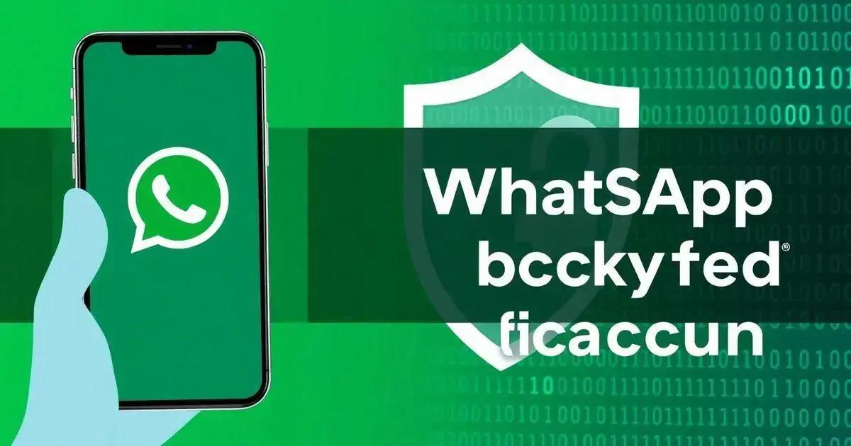 backup criptografado WhatsApp