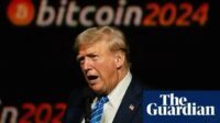 Bitcoin atinge recorde de $75.000 com aposta na vitória de Trump