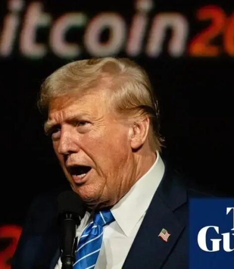 Bitcoin atinge recorde de $75.000 com aposta na vitória de Trump