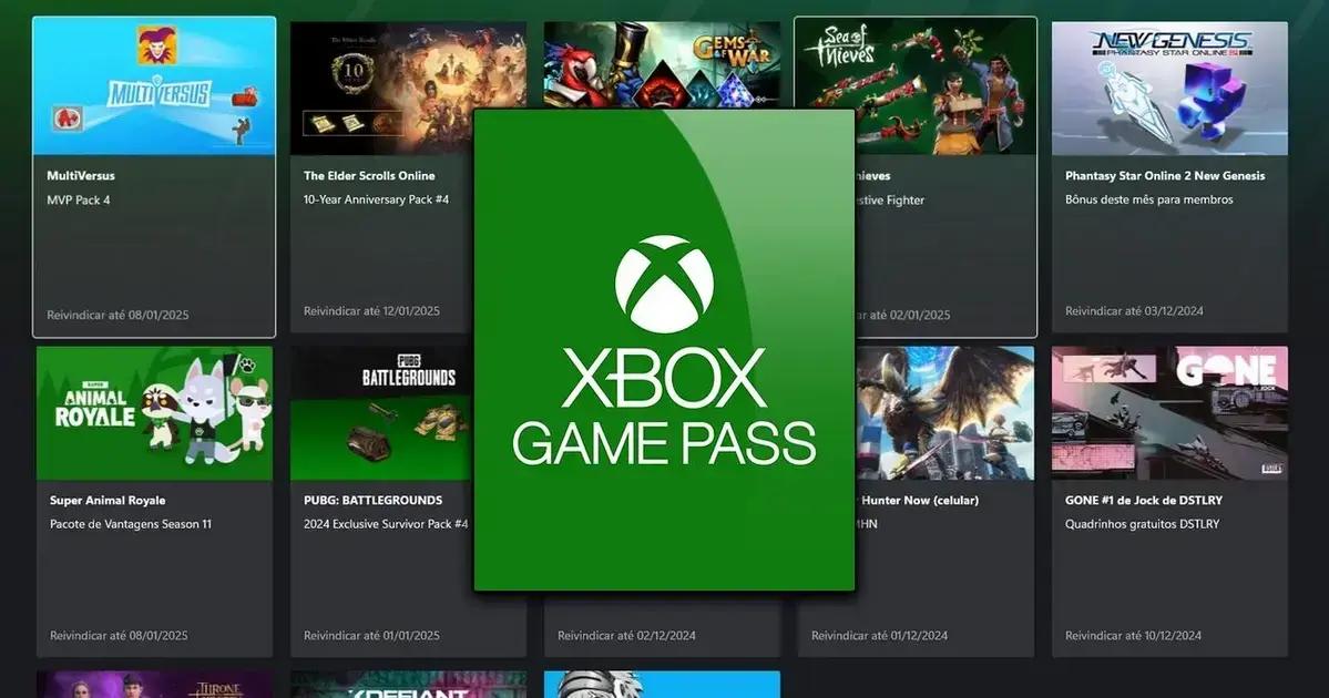 brindes Xbox Game Pass