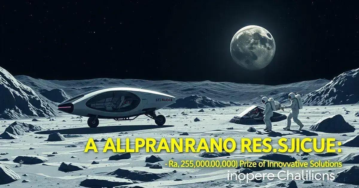 Desafio NASA resgate astronautas lua