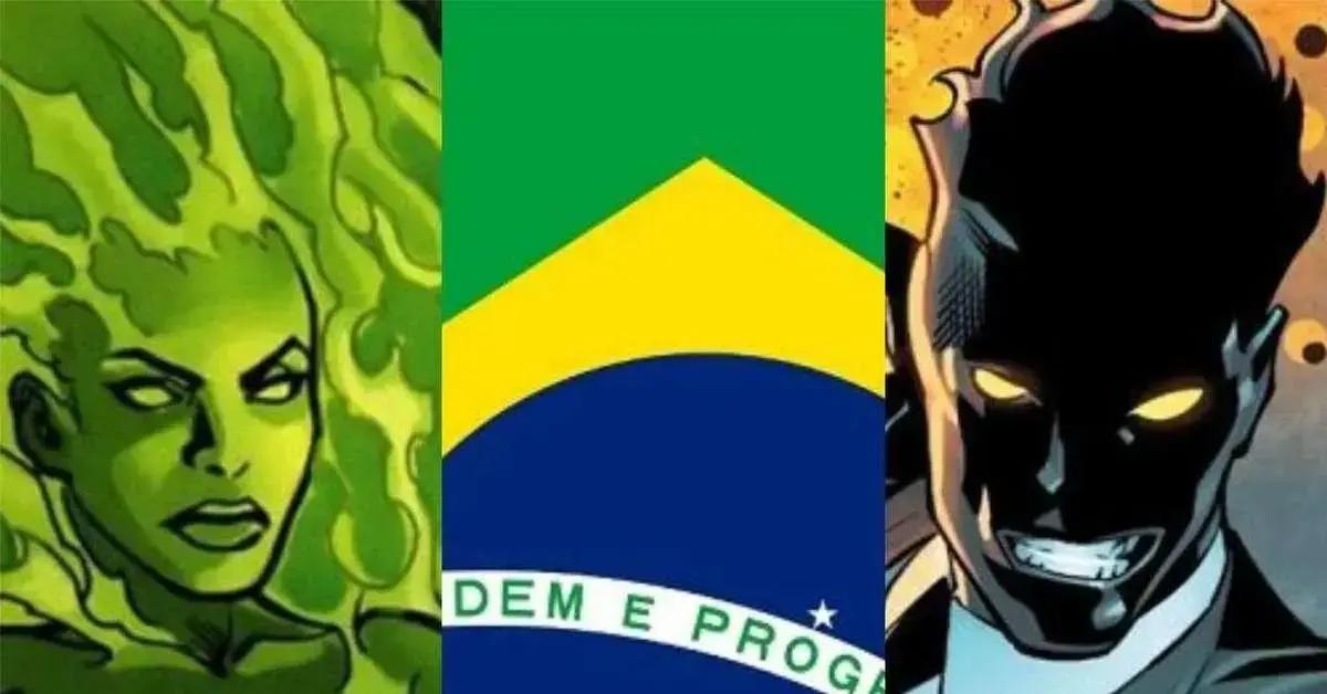 heróis brasileiros Marvel DC