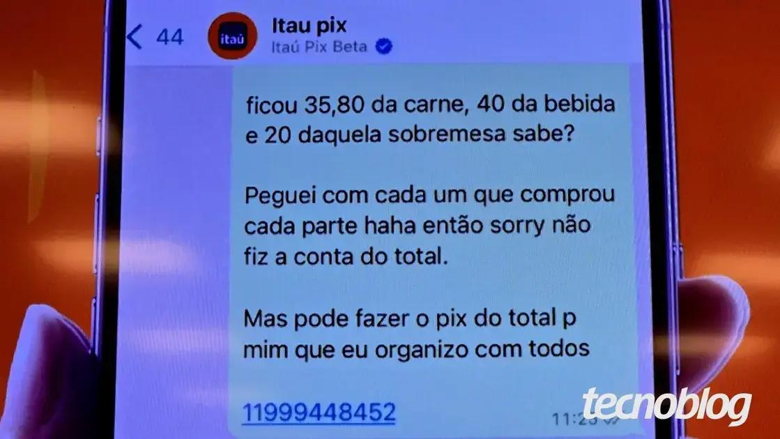 inteligência artificial Pix WhatsApp