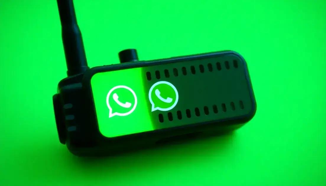 modo walkie talkie whatsapp