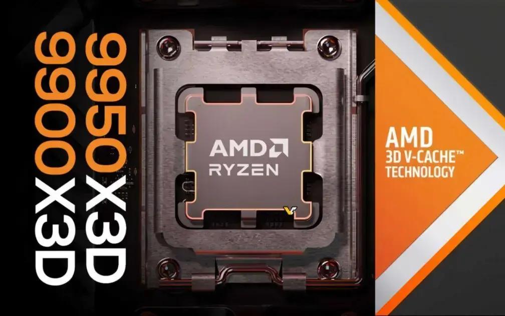 A palavra chave com base no artigo é "AMD Ryzen R9 9000X3D".