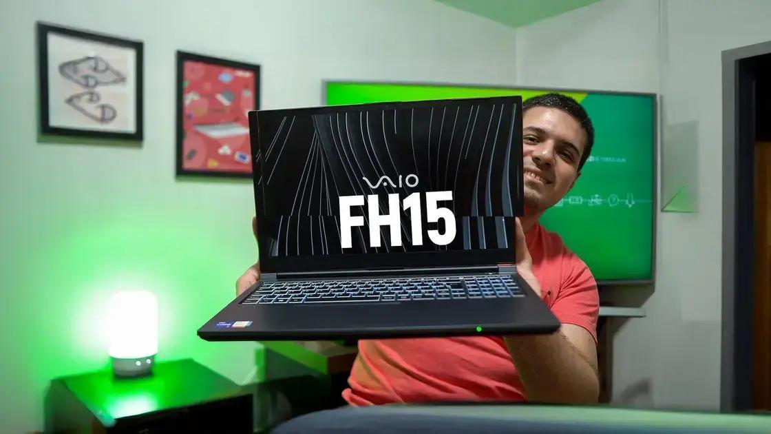 A palavra-chave com base no artigo é "notebook gamer VAIO FH15".