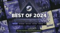 A palavra-chave com base no artigo é "Steam Best Sellers of 2024".