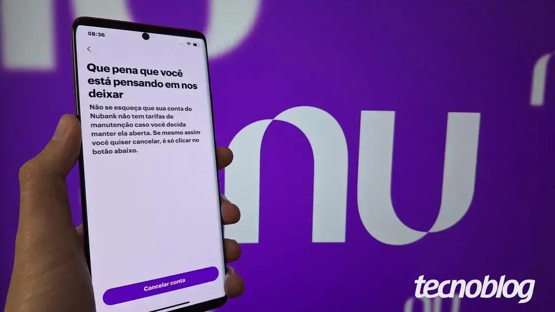 cancelar conta Nubank