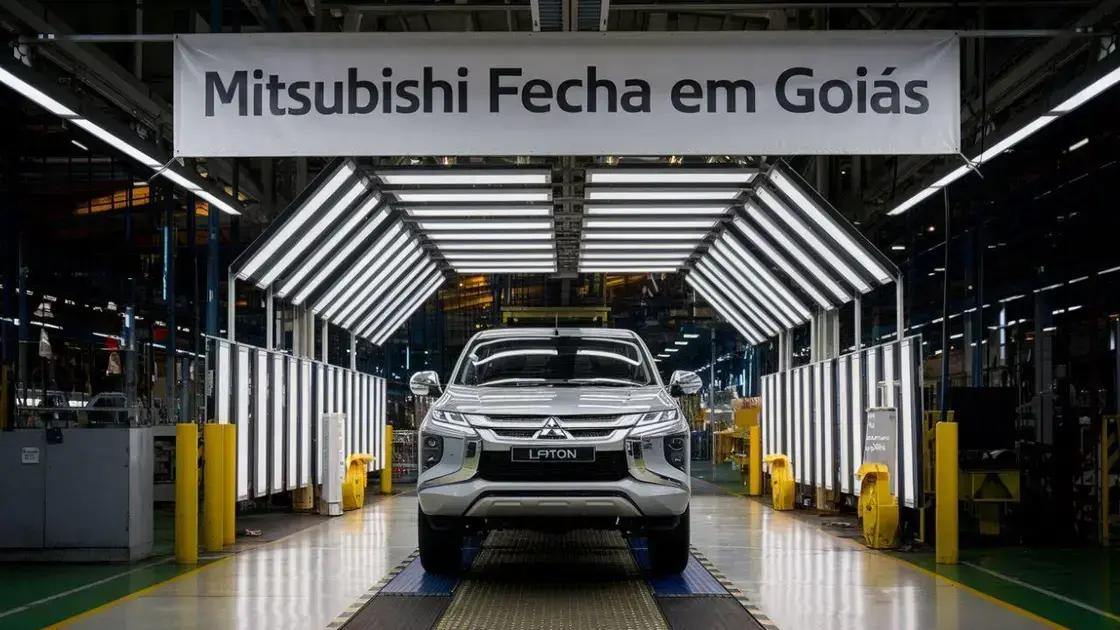 Fábrica da Mitsubishi em Goiás