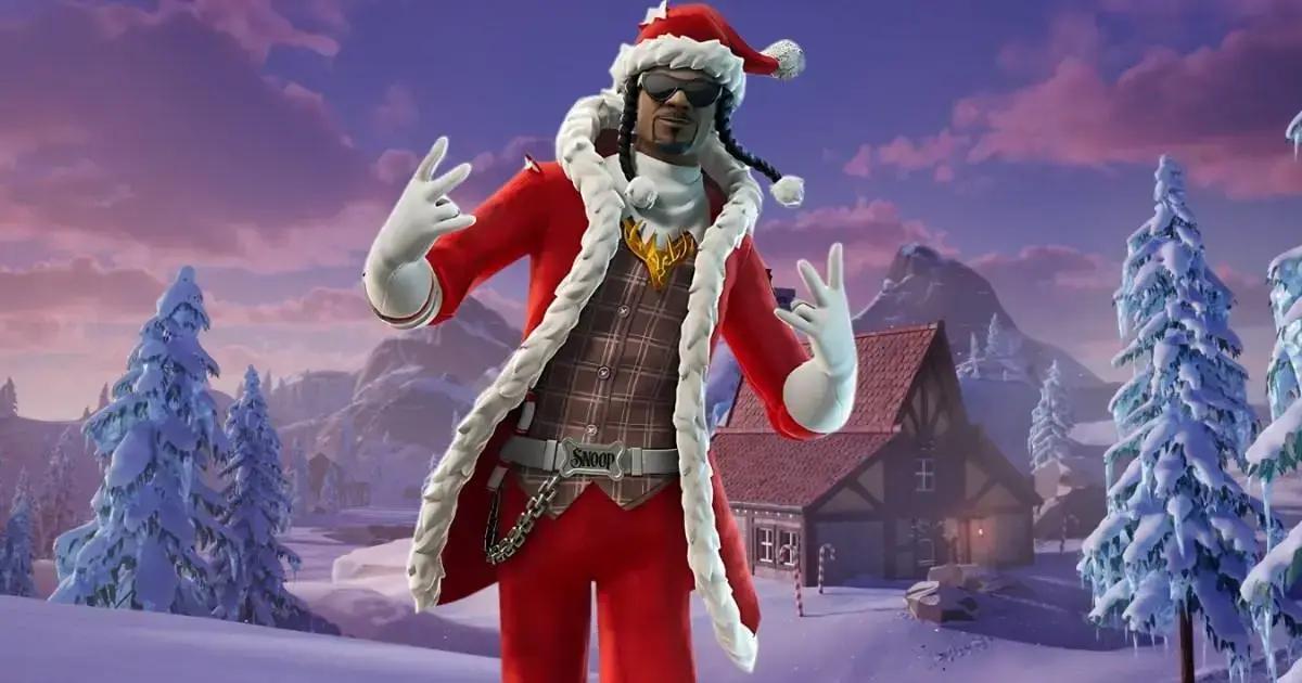 "Free Santa Snoop Dogg skin Fortnite"