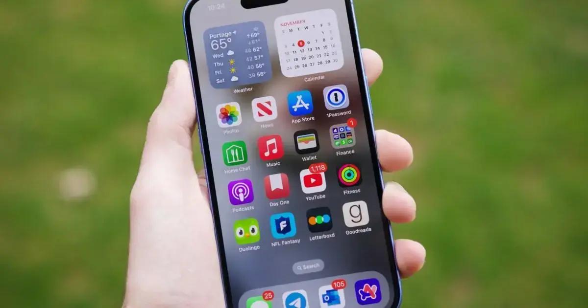 iPhone display technology