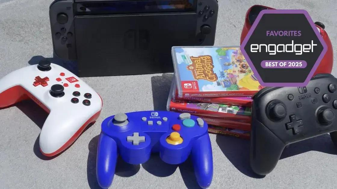 "Nintendo Switch controllers 2025"