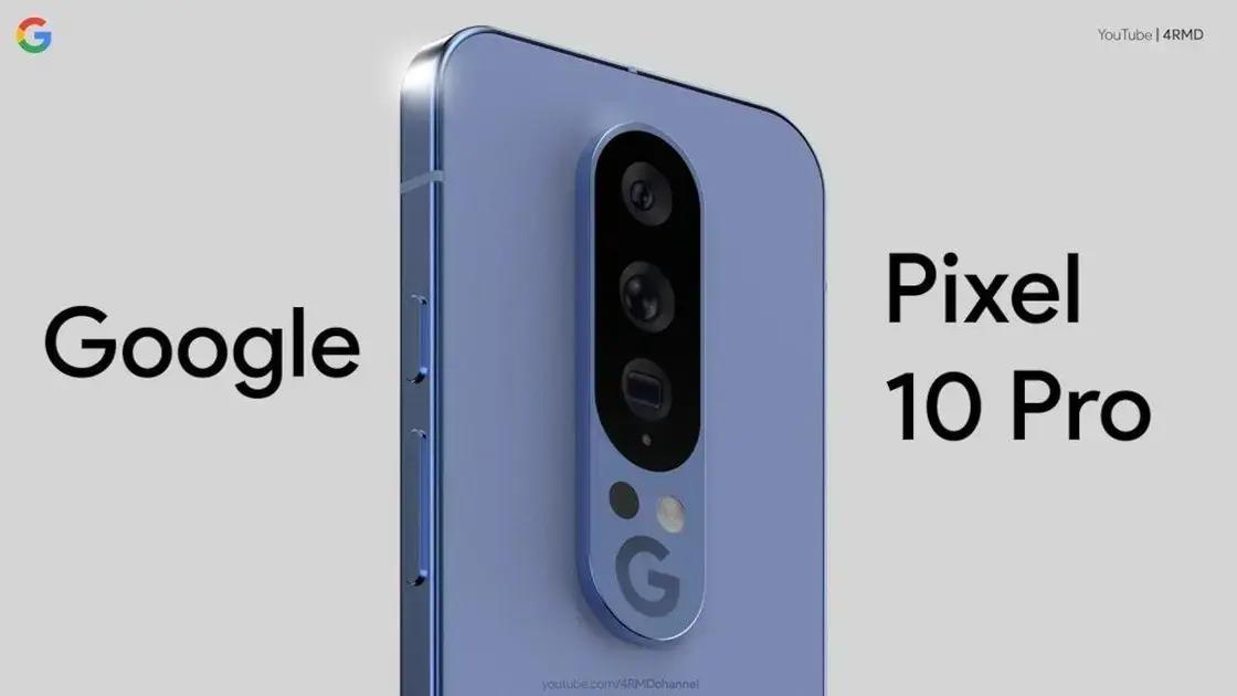 Pixel 10 Pro concept redesign