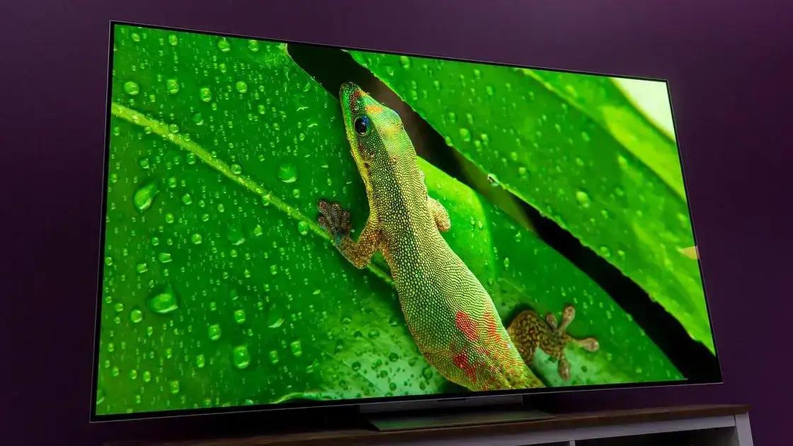 Qualidade de imagem da TV LG's G4 OLED em 2024