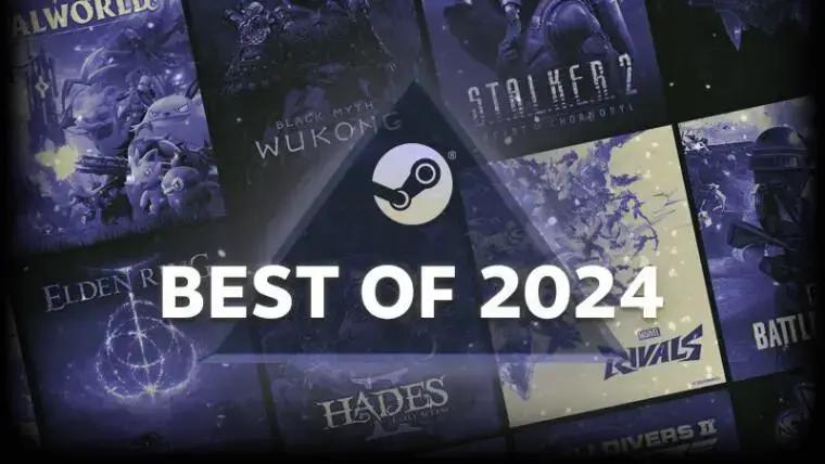 Steam top-selling games 2024