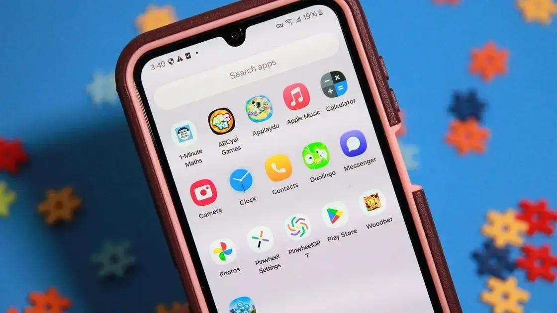 "telefone Android para crianças"