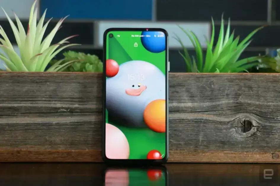 atualização do Google Pixel 4a