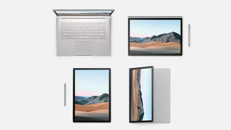 Atualização Surface Book 3