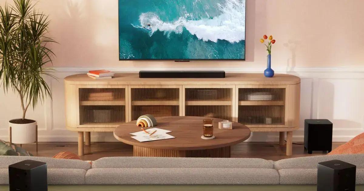 Dolby Atmos soundbar.