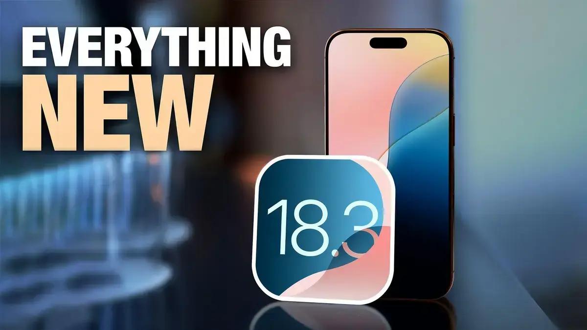 iOS 18.3 novidades