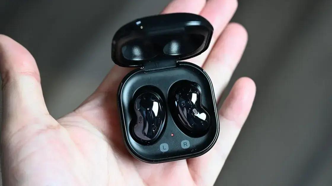 Notificação earbuds carregados