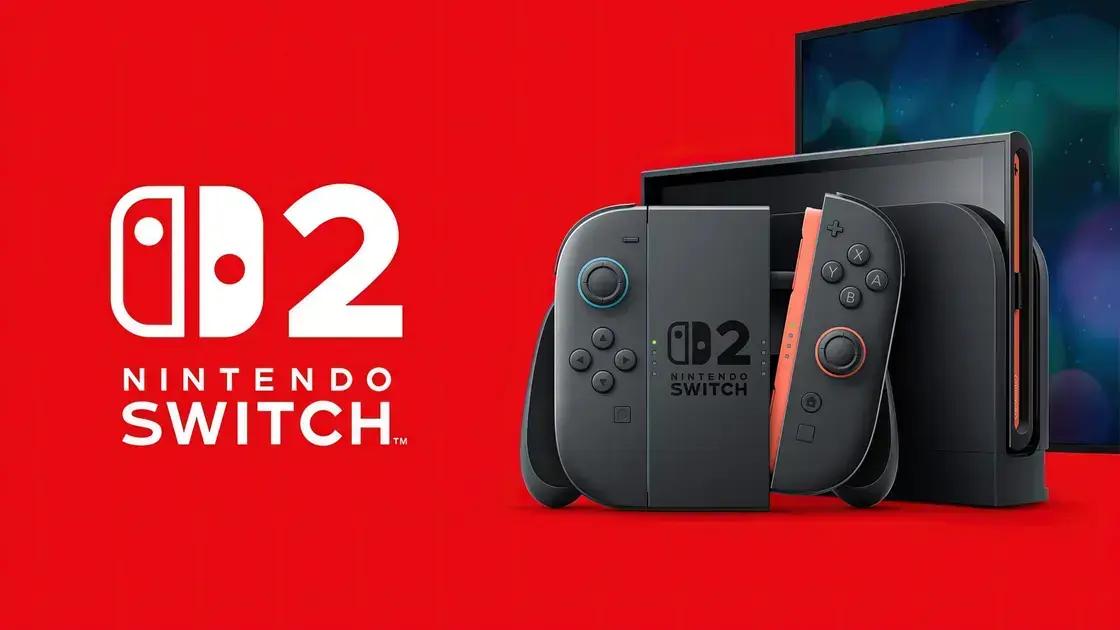 Lançamento Nintendo Switch 2