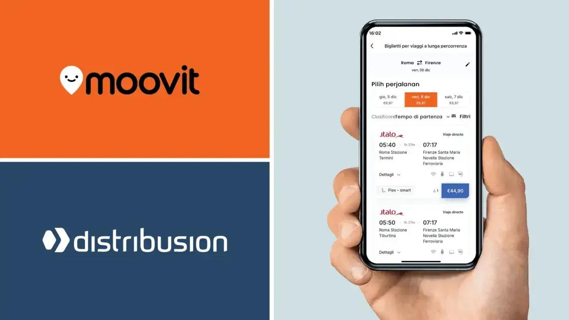 Moovit comprar passagens Europa