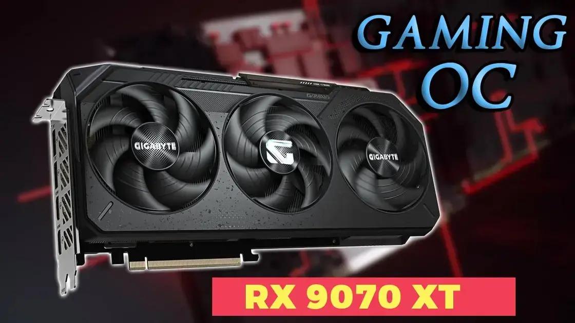 Placa de vídeo AMD RX 9070 XT