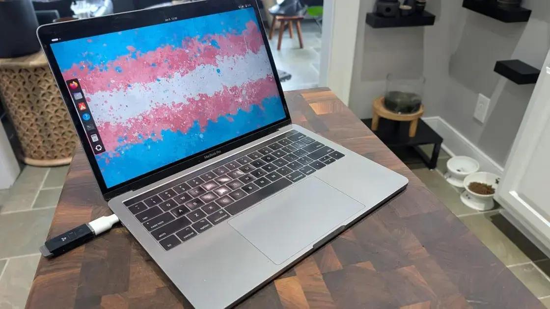 rescued MacBook Pro with Ubuntu