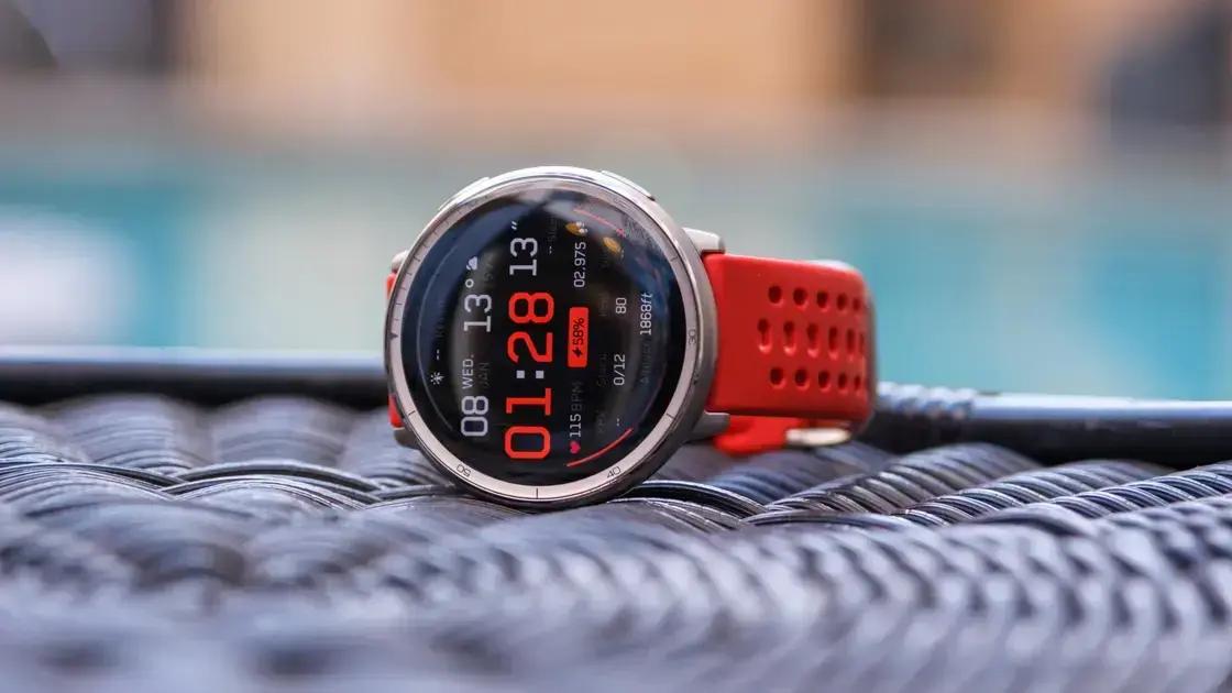 smartwatch with built-in GPS