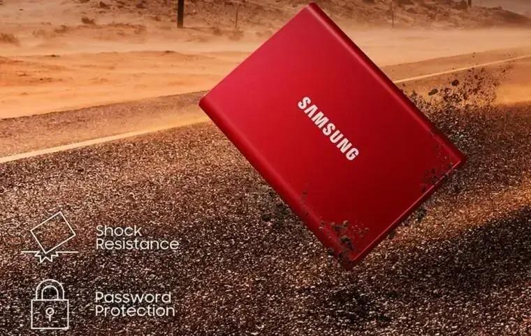 SSD externo Samsung T7