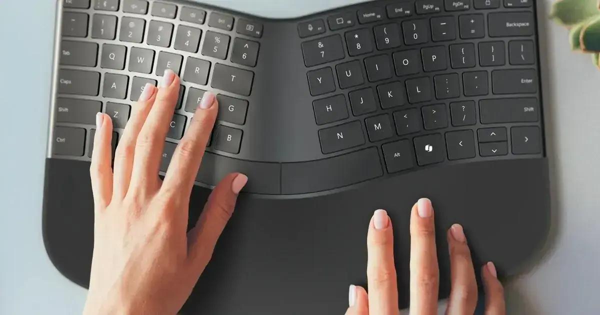 Teclado Ergonômico Microsoft