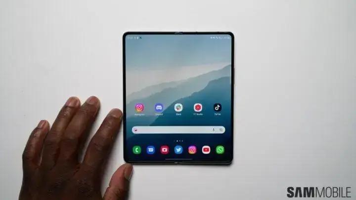 Atualização do Galaxy Z Fold 4