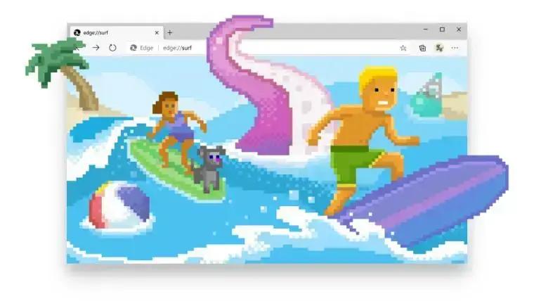 Atualização do Surf no Edge